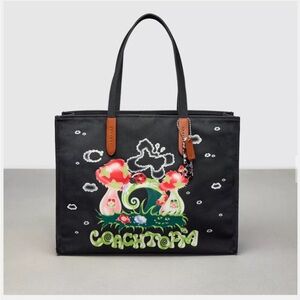 COACHTOPIA COACH CANVAS LARGE TOTE NEW